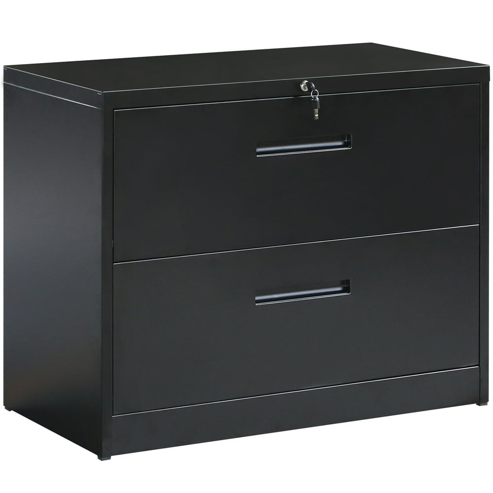 Lateral File with 2Drawers, Heavy Duty Metal