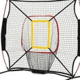 thumbnail image 3 of Sportteer Baseball Strike Zone Target Net Wear resistant Baseball Net Baseball Strike Zone Target Net Portable Softball Pitching Accuracy Training Adjustable Net, 3 of 7