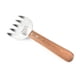 thumbnail image 1 of Garra desgarradora de carne multifuncional con mango de madera, ideal para barbacoa y asados, fabricada en acero inoxidable de alta calidad, resistente a la corrosión y fácil de limpiar. Diseño, 1 of 7