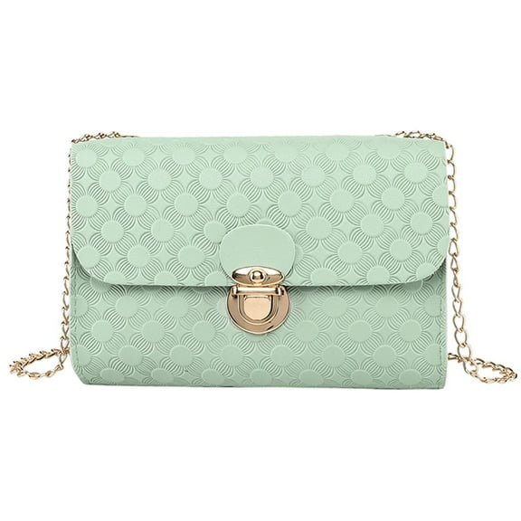 Mepaouo Women's Small Crossbody Bag Trendy Mini Shoulder Tote Handbag Cell Phone Purse Wallet(Green)