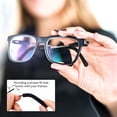 thumbnail image 3 of OULII 2 Pairs Soft Eyeglasses Temple Tips Black Knit Grips For Active Movements, 3 of 8