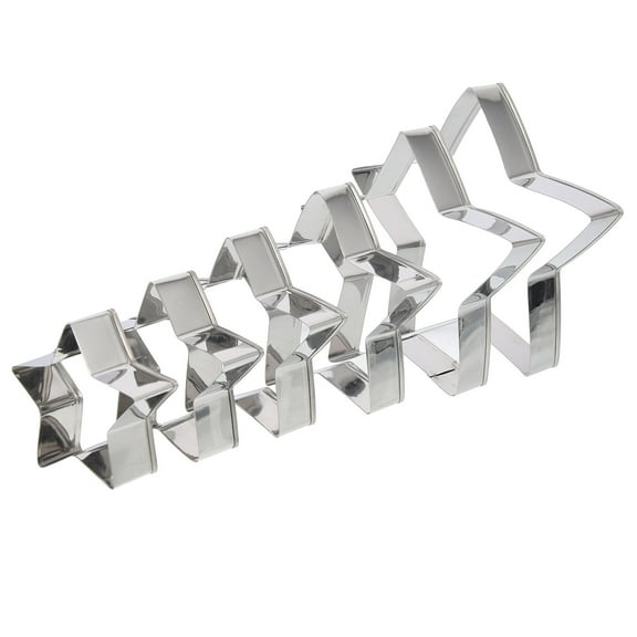 WHAMVOX Small Cookie Cutters in Stainless Steel for Baking with Fine Workmanship and Easy Storage