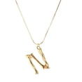 thumbnail image 3 of De Moda Colgante Letras Neckalce Joyas De Cadena Clavicular - Regalos De Cumpleaños De Para Sus Niñas - norte, 3 of 4