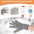 thumbnail image 3 of 【Atracción automática del polvo】Estos guantes para quitar el polvo están hechos de materiales de microfibra de alta calidad, que pueden recoger eficazmente pequeñas partículas de polvo y atr, 3 of 5