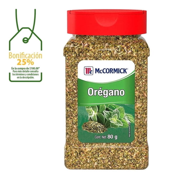 Orégano McCormick 80 g