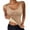 Khaki, variant on BAODANN Thermal Underwear Tank Tops Lined Base Layer Cold Thermal Men Set Womens Thermals Top And Bottom Cold Weather Long Sleeve Shirt Men Thermal plus Size for Women Thermal Undershirt for Women