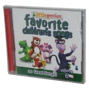 Little Genius Favorite Children's Songs Vol. 6 (2012) Audio Music CD - (Cracked Jewel Case)