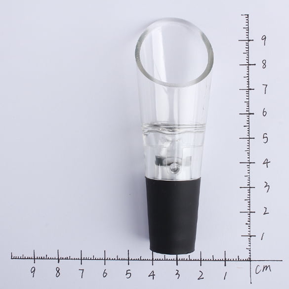 Aireador de vino tinto acrílico, vertedor de aireación, tapón para verter la botella de vino Likrtyny 2vt0xl7rd4
