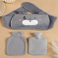 thumbnail image 2 of Hot Water Bottle 1L Hot Water Bag  with Waist Cover Wearable - Hot Compress  Pain Relief  Heat Therapy  Durable Hot Water Bag, 2 of 6
