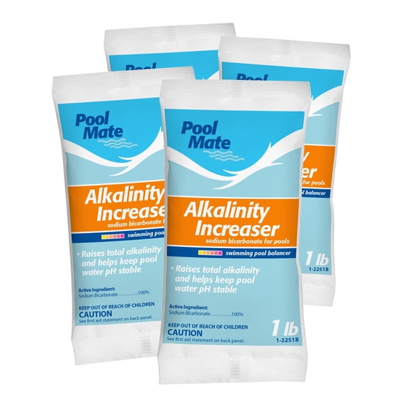 Pool Mate Alkalinity Increaser- 4 x 1 Lb