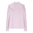 thumbnail image 4 of SHTXOZHI Veste Athlétique Légère pour Femmes Protection Solaire Fermeture Éclair Complète Manches Longues Chandails à Capuchon Randonnée Plein Air, 4 of 7