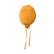 thumbnail image 2 of Decoración minimalista de globos de tela 3D para colgar en la pared, de 7,87 x 23,62 pulgadas, reutilizable. Amarillo, 2 of 9