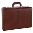 thumbnail image 4 of McKlein TURNER, Top Grain Cowhide Leather, 4.5-Inch Expandable Attache Briefcase, Brown (80484), 4 of 4