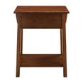 thumbnail image 5 of Home Square Traditional Solid Wood End Table in Rust - Set of 4, 5 of 7