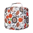 thumbnail image 2 of Bolsa de almuerzo Bento para primaria, bolsa de lonchera Oxford de tela impermeable con asa, gran capacidad para comidas escolares y picnics, 2 of 6