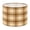 Color 1, variant on Drum Lamp Shade brown leather natural cowhide close up Lampshade for Table Lamps Floor Lamps Pendant Light 13"x13"x10" Replacement Linen Large Lamp Shade Easy Assembly