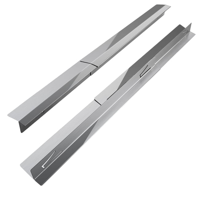 Advancent Tablero de llenado de juntas escalable de acero inoxidable, cubierta para espacio de encimera de estufa de cocina, 2 piezas Cocina y Comedor