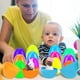 thumbnail image 5 of Conejito de Pascua que pellizca huevos de Pascua Juguete giratorio para fiestas infantiles Sorpresa en la cáscara del huevo Tema de Pascua, 5 of 7