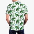 thumbnail image 4 of Balery Cartoon Turtle Printed Men’s Short Sleeve Polo Shirt, Midweight Men's Shirt,Golf Polo shirts -Small, 4 of 9