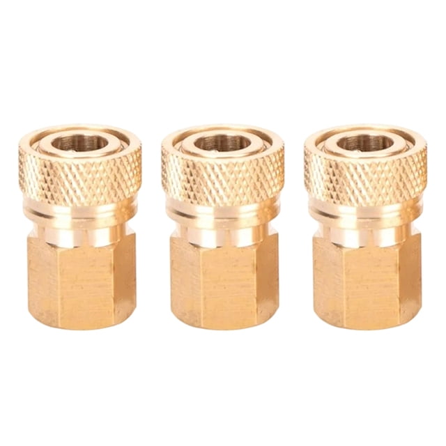 Acoplamientos de Conexión Rápida de Cobre Roscados, Accesorios de Desconexión Rápida, Adaptador de Recarga de Aire, Tomas de Acoplamiento M10