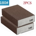 thumbnail image 1 of 2PCSGrit 60-320# Wall Grinding Sponge Sand Block Sandpaper Polished Sand Brick 2PCS 180Grit, 1 of 6