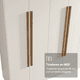 thumbnail image 5 of Ropero Closet Madesa Venus 6 Puertas 180cm Color Blanco 1, 5 of 5
