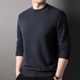 thumbnail image 2 of Suéter de primera calidad, nueva marca de moda, jersey de punto para hombre, jersey de diseñador de lujo, ropa informal lisa a cuadros coreana para hombre, 2 of 5