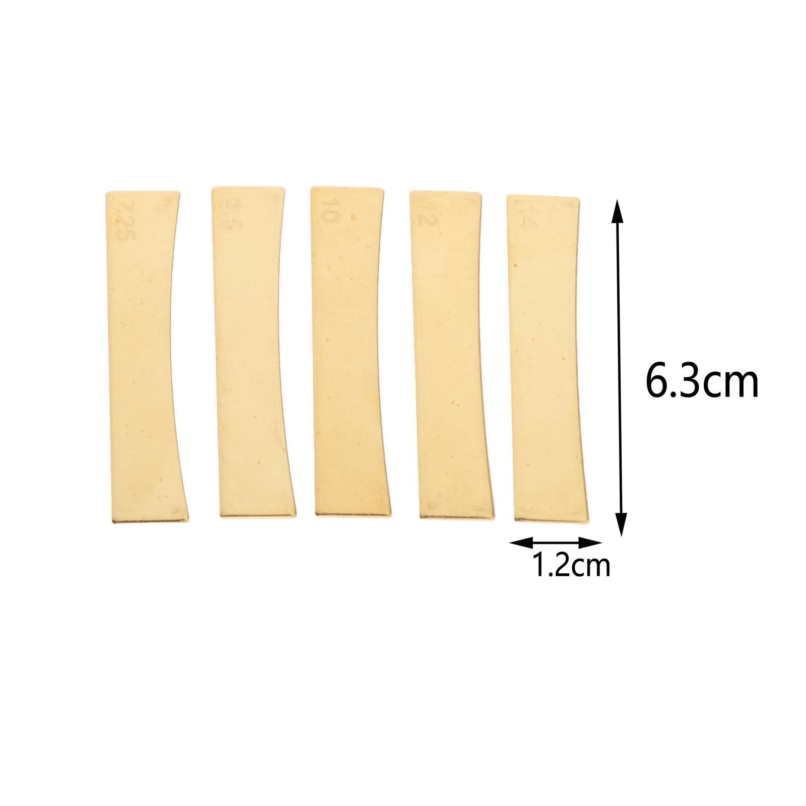 LeeQinersw 9 Radius Brass Fingerboard Fret Press Inserts for Electric Guitar Bass 7.25,9.5,10,12,14,15,16,17,20