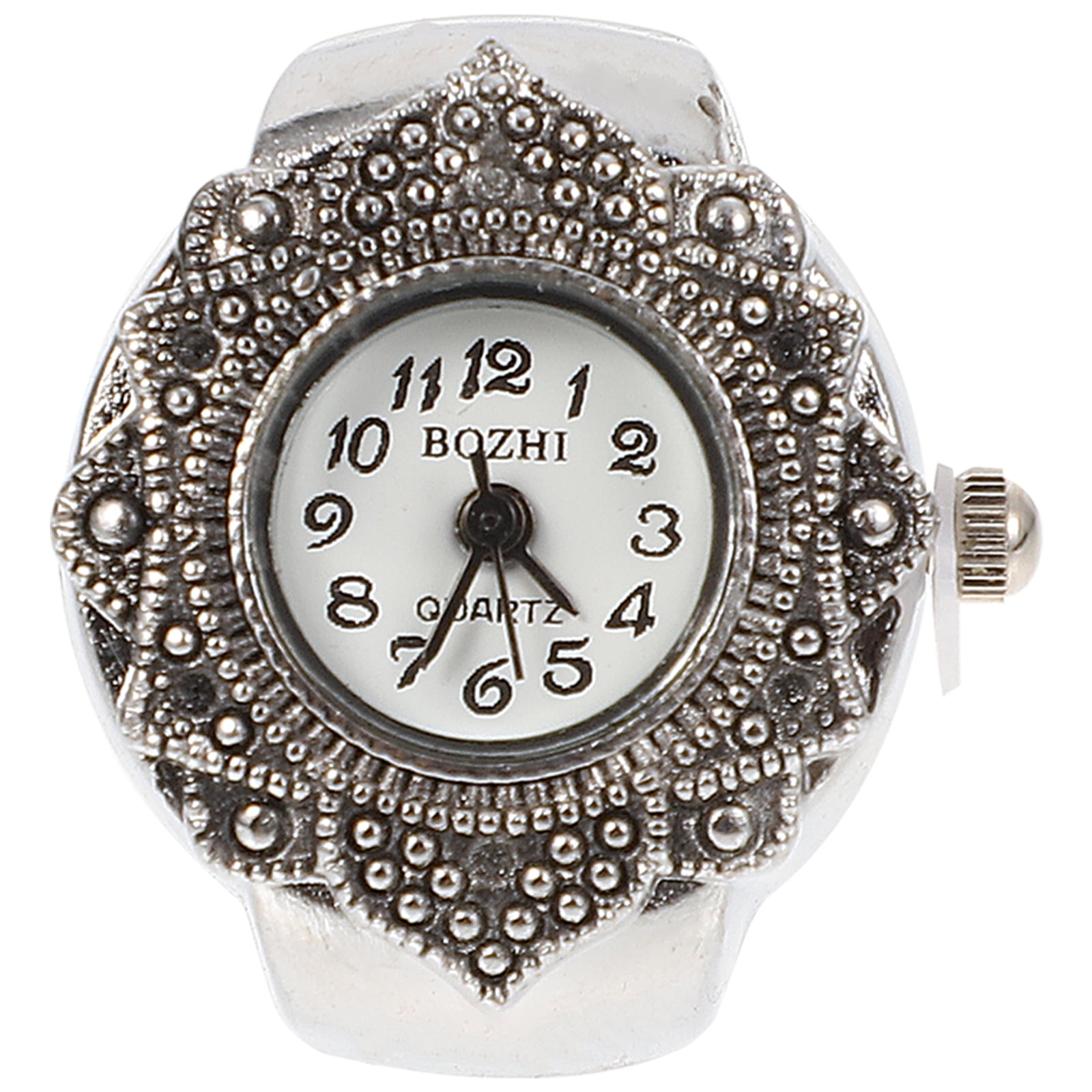 1Pc Women Men Finger Watch Casual Finger Watch Quartz Finger Ring Watch Walmart