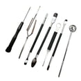 thumbnail image 2 of Juego de herramientas de reparación de saxofón, accesorios profesionales, fáciles de usar, mantenimiento práctico, kits portátiles, suministros 7 piezas negro Sunnimix Reparación de saxofones, 2 of 8