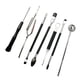 thumbnail image 2 of Kits de herramientas de reparación de saxofones Accesorios Suministros Mantenimiento Especial Portátil Fácil 7 piezas negro, 2 of 9