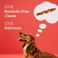 thumbnail image 5 of DreamBone Stuffed Twists Rawhide-Free Dog Chews with Real Pork Wrapped with Chicken, 7 Count, 5 of 10