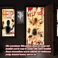 thumbnail image 4 of Ounissouiy Marco de fotos de Halloween Party Horror Scary PVC TPE Photo Home Hotel Haunted House Decoraciones Kits de decoración para fiestas No.07, 4 of 6