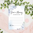 thumbnail image 4 of Koyal Wholesale Share a Memory Cards, Icy Blue Rose Buds Cards for Wedding, Life Memories, 4" x 6", 52-Pk, 4 of 5
