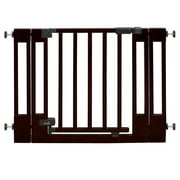 Summer Infant Multi-Use Deluxe Wood Walk-Thru Gate - Dark Cherry