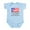 Sky Blue, variant on CafePress - That Makes Me Puerto Rican American Body Suit - Baby Light Bodysuit