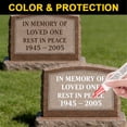 thumbnail image 5 of 1 Pieces Tombstone Marker Pen, Waterproof Stone Touch-up Pen for Headstone Inscription Restoration and Tombstone Repair, Strong Coverage, ldeal for Gravestone Lettering and Memorial Inscriptions, 5 of 9