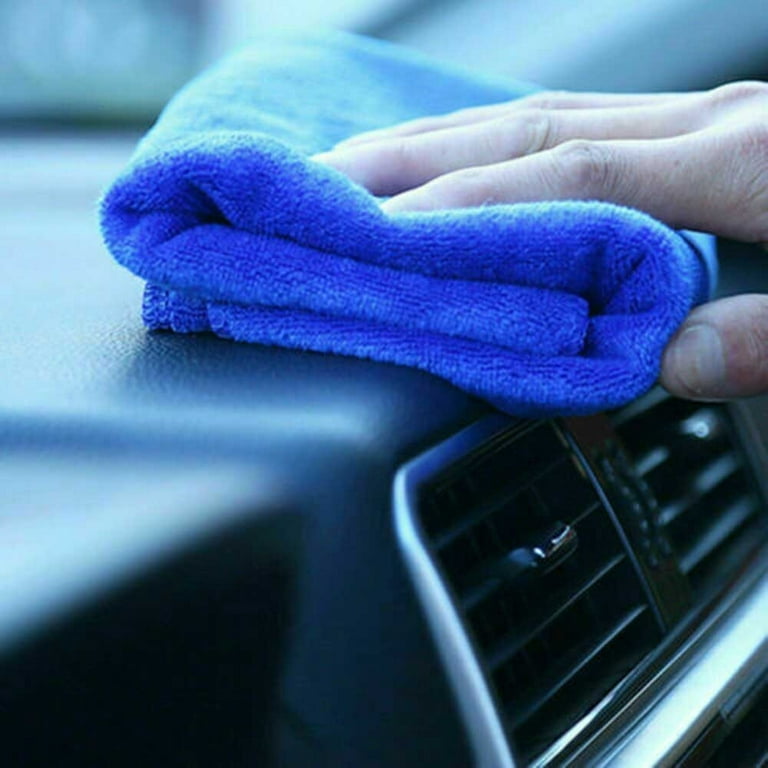 25-100PCS Microfibre Cleaning Auto Soft Cloth Quick Dry Large Soft 25 x  25cm Car Wash