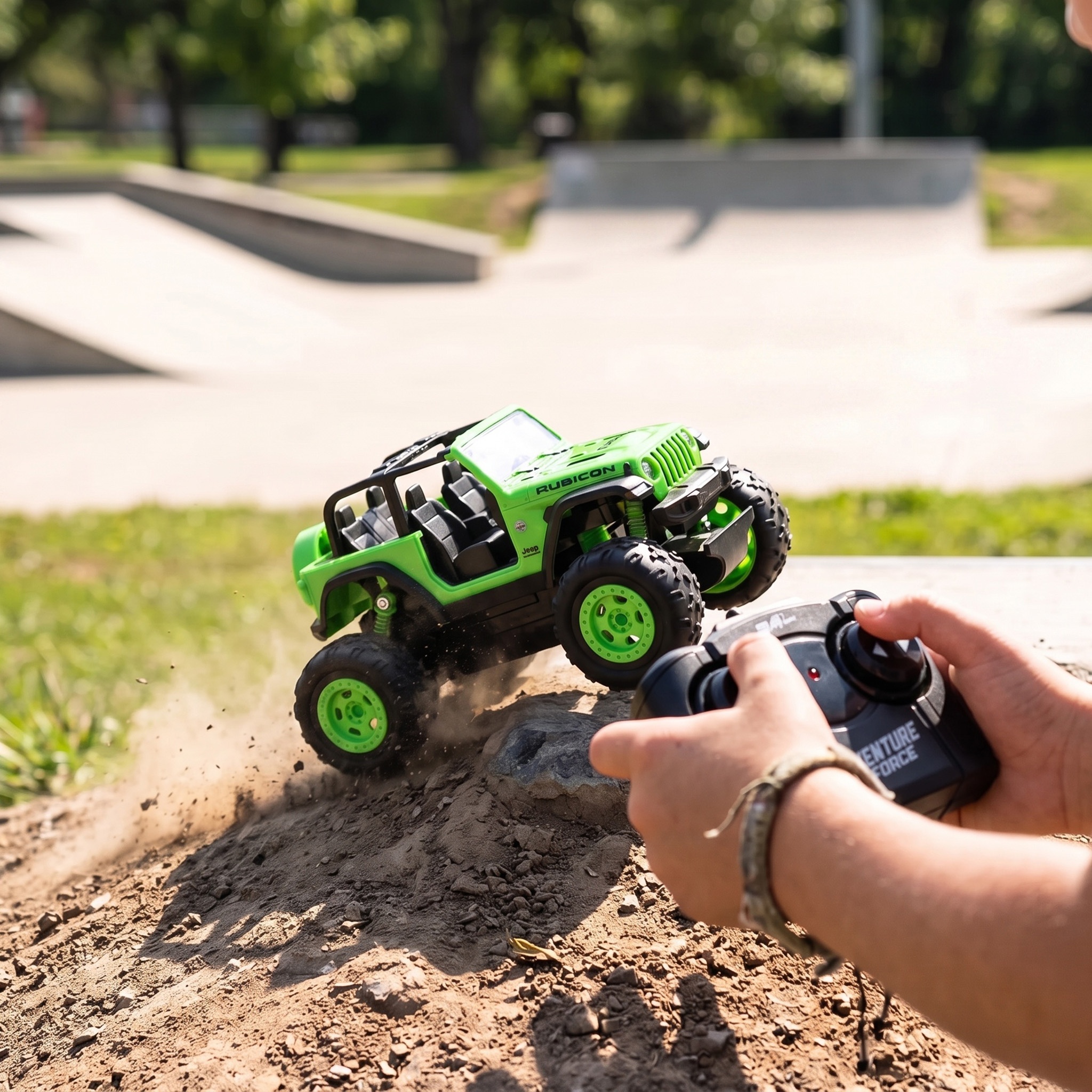 Adventure Force Jeep Wrangler Rubicon 1:24 Radio Controlled Vehicle photo 2