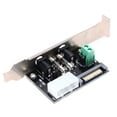 thumbnail image 3 of Adaptateur Secteur ATX pour PC de Bureau Châssis Module de Transfert Externe 12V 5V avec 1 pour 4 Lignes, 3 of 7