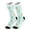 Sky Blue, variant on FYEGRE Easter Bunny Print Mid-Calf Crew Socks, Unisex Soft Stretchy Casual Socks with Egg & Carrot Pattern, Festive Socks for Easter Celebration, Egg & Daily Wear Light Green One Size