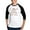Black/White, variant on CafePress - Baseball Jersey - Cotton Baseball Jersey, 3/4 Raglan Sleeve Shirt