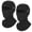 Black+black, variant on Summer Cooling Ice Silk Balaclava Face Mask, UV Sun Protection Hood for Men Women Cycling Motorcycling, Black