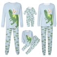 thumbnail image 6 of QTSHPN Family Matching Outfits Easter Cute Bunny Graphic Funny 2 Piece Long Sleeve Top with Long Pajama Pants Pajamas Sets, 6 of 6