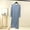 Light Blue, variant on Naittoop 2026 Women Cotton Long Nightgowns Long Sleeve Nightshirts V Neck Full Length Sleep Shirts Soft Comfy Sleepwear