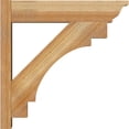 thumbnail image 3 of Ekena Millwork 6"W x 24"D x 24"H Merced Rough Sawn Traditional Outlooker, Western Red Cedar, 3 of 4