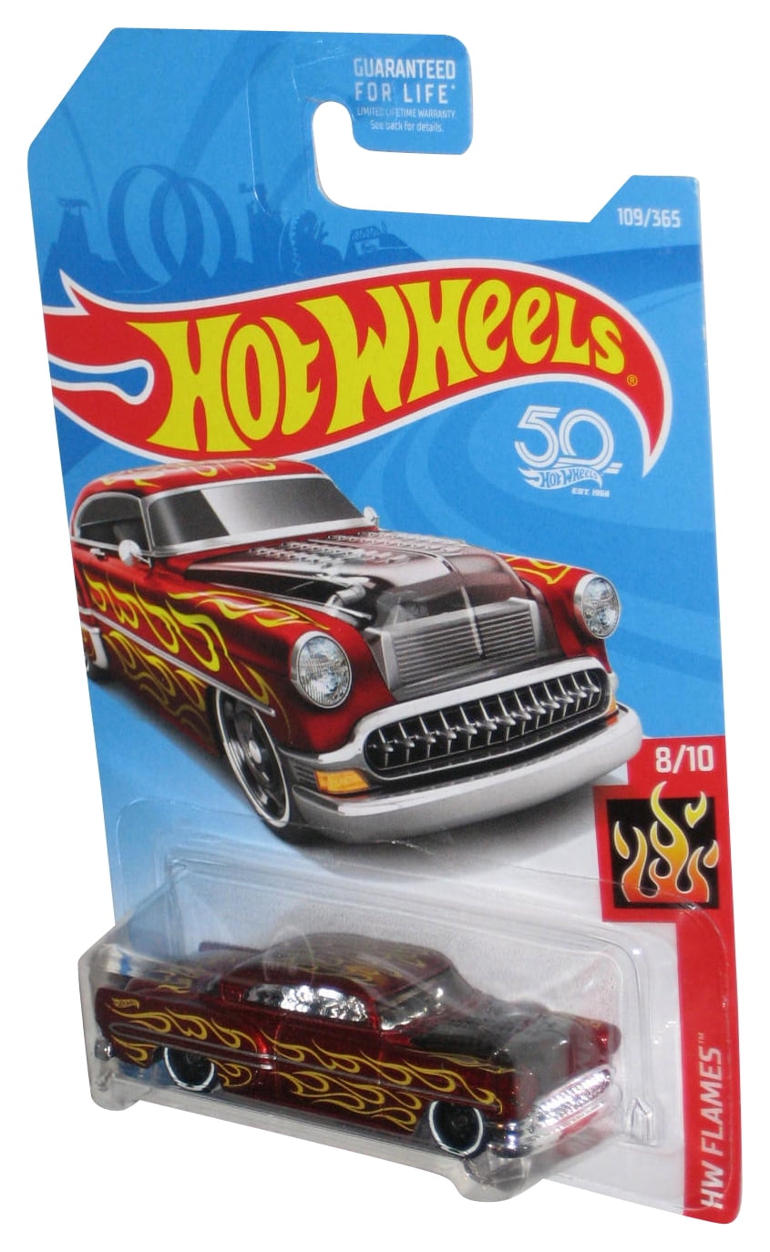【レアカード】ホットウィール CHEVY 1500 Hot Wheels Track Aces 7/12 (2006) Red Chevy 1500 Toy Truck #117