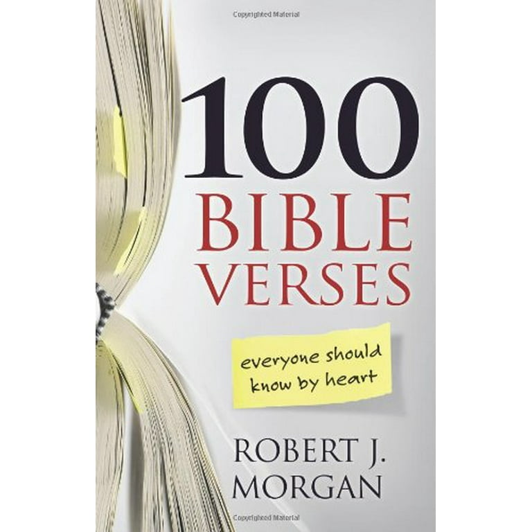 100 Bible Verses Everyone Should Know by Heart (Paperback 