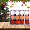 thumbnail image 4 of Pendientes Navidad 12 Piezas 2.4 Pulgadas Bolas Terciopelo, 4 of 9