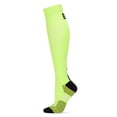 thumbnail image 3 of Wellfit Women's Neon Performance Knee High Nylon Moderate Compression Socks, 9-11, Neon Yellow, 3 of 6